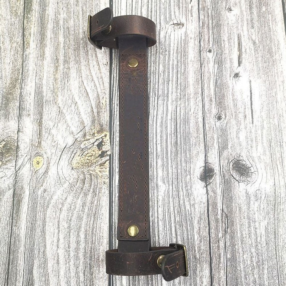 Lederen Fiets Handvat Riem Fiets Frame Carrying Lifter Fiets Draagriem Opvouwbare Fiets Hand-Held Lederen Riem Handvat Riem