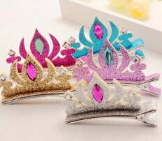 Haarspeldje Olivia pink alligator - Studio Frommie - De webshop voor haarspeldjes en meer