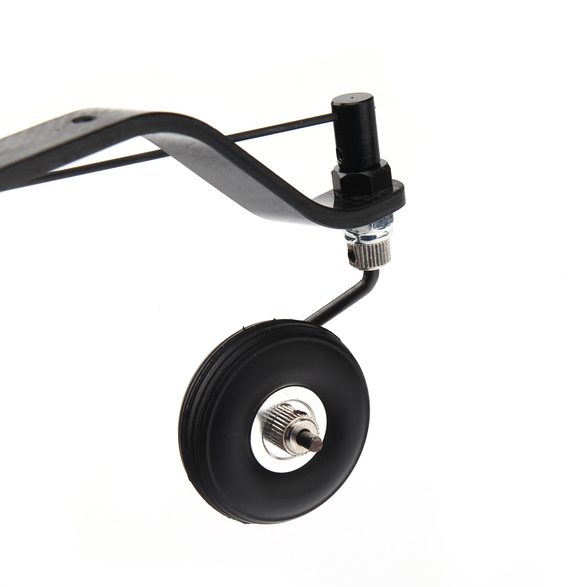 Juego de ruedas de tren de aterrizaje trasero de fibra de carbono, modelo de motor de gasolina, avión RC, 30E/50E/20CC/30CC/50CC/100CC, 1 ud.