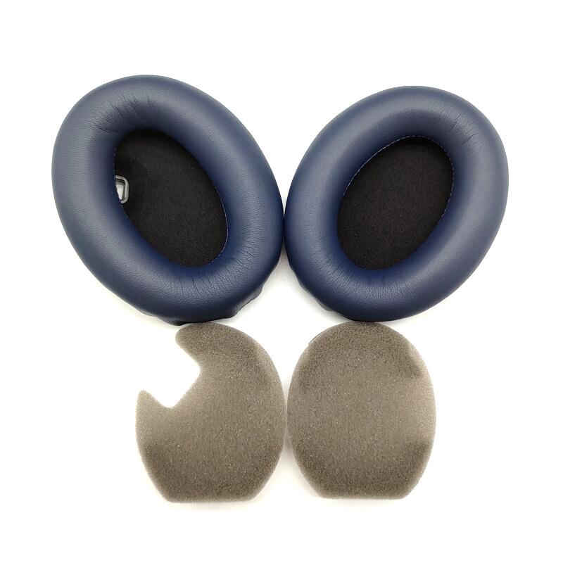 Miękkie poduszki nauszne z pianki memory do słuchawek Sony WH-1000XM4 WH1000XM4 WH 1000 XM4 wymienne nauszniki Drop Shipping: Niebieski