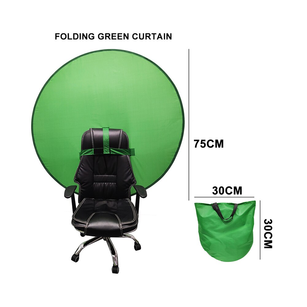 Groen Scherm Achtergrond Fotografie Achtergrond Opvouwbare Reflector Voor Live Video Studio Opvouwbare Reflector Achtergrond