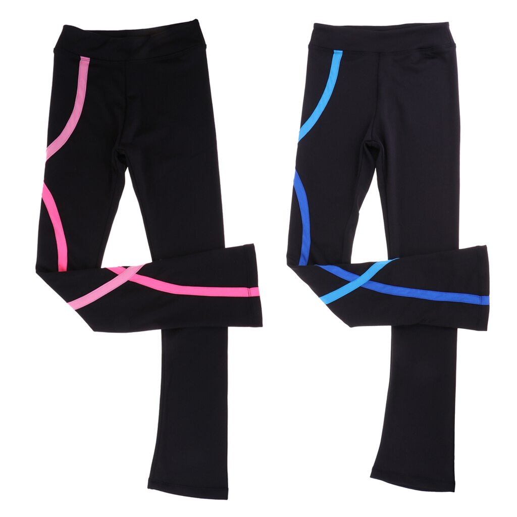 Robe de patinage pour filles et femmes, pantalon d'entraînement, collant de Skate, Leggings, tenue