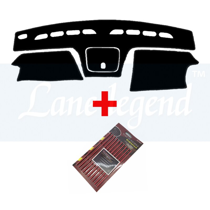 Alfombrilla antideslizante para coche Chery Very Celer Fulwin 2 Storm Bonus ZAZ Forza MVM 315, almohadilla de la cubierta del tablero, accesorios para salpicadero: 1