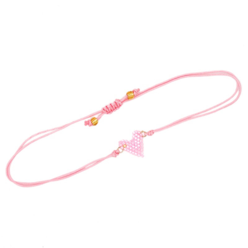 Bluestar Bohemian Glazen Kralen Ketting Armband Miyuki Accessoires Rood Zwart Hart Flamingo Charms Armband Voor Vrouwen Sieraden