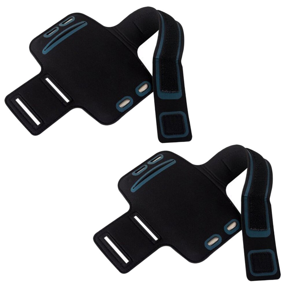 2 stuks waterdichte, slijtvaste armtas met touchscreen, opberghoes voor de arm, sportarmband, telefoonhoesje voor fitnessoefeningen