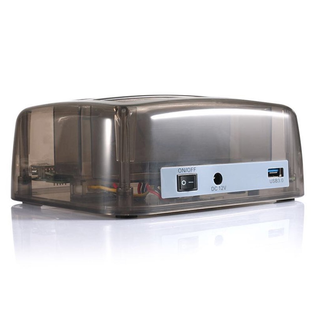 Disco Duro Base S8 Dual de disco duro Ide / Sata de 2,5/3,5 pulgadas, disco duro Sata Dual, acoplamiento de disco duro, lector de tarjetas de estación Clon