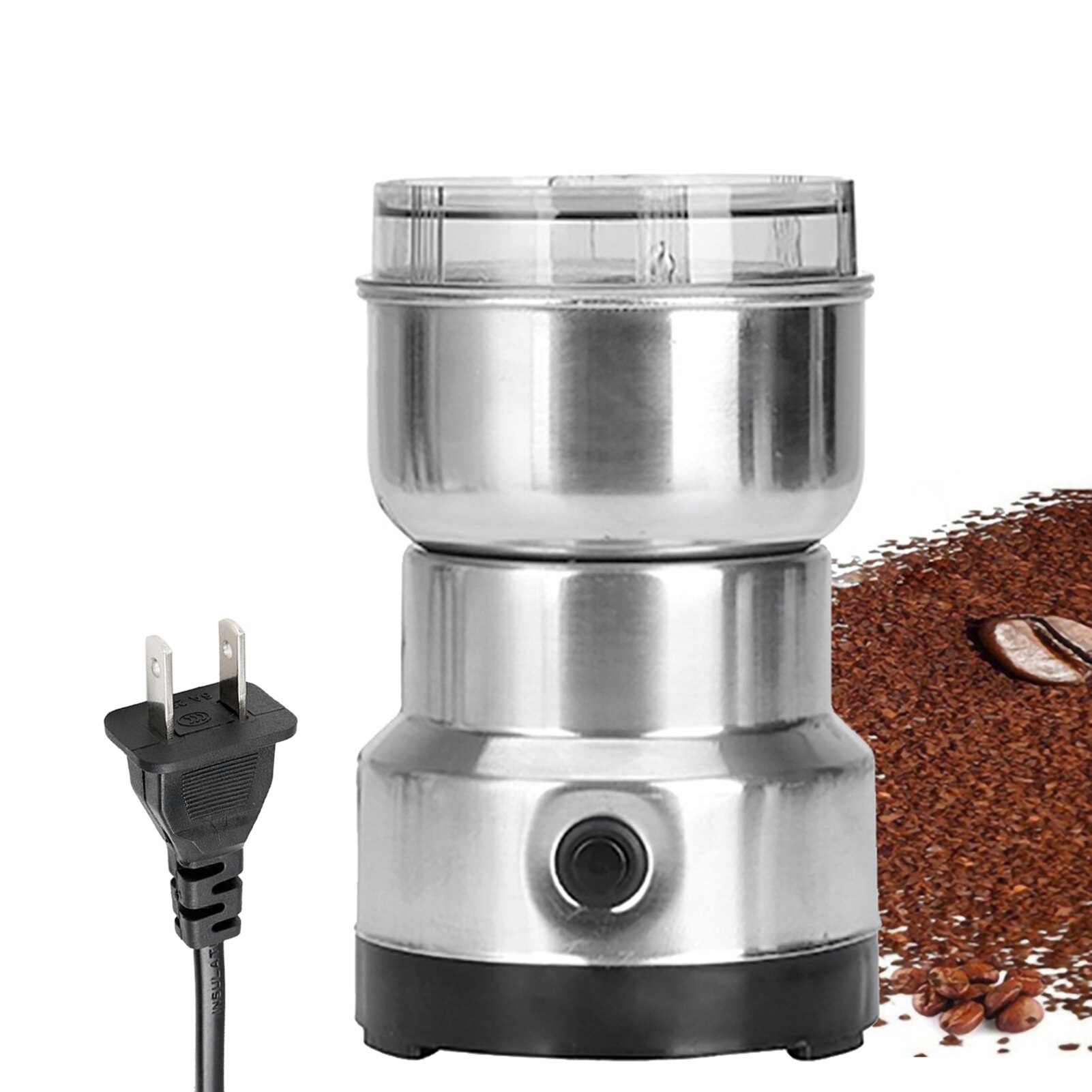 Multifunction Smash Machine Electric Mill Spice Pulverizer Grinding Machine Tool Stainless Steel Electric Coffee Bean Grinder