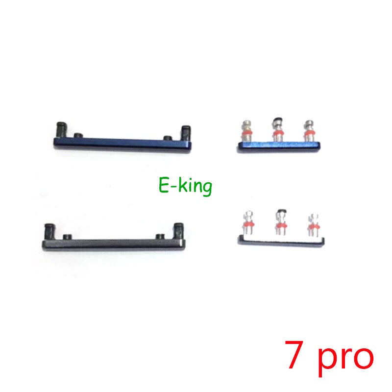 1Set Voor Oneplus 7 Pro Power Knop Op Off Volume Up Down Side Button Key Reparatie Onderdelen