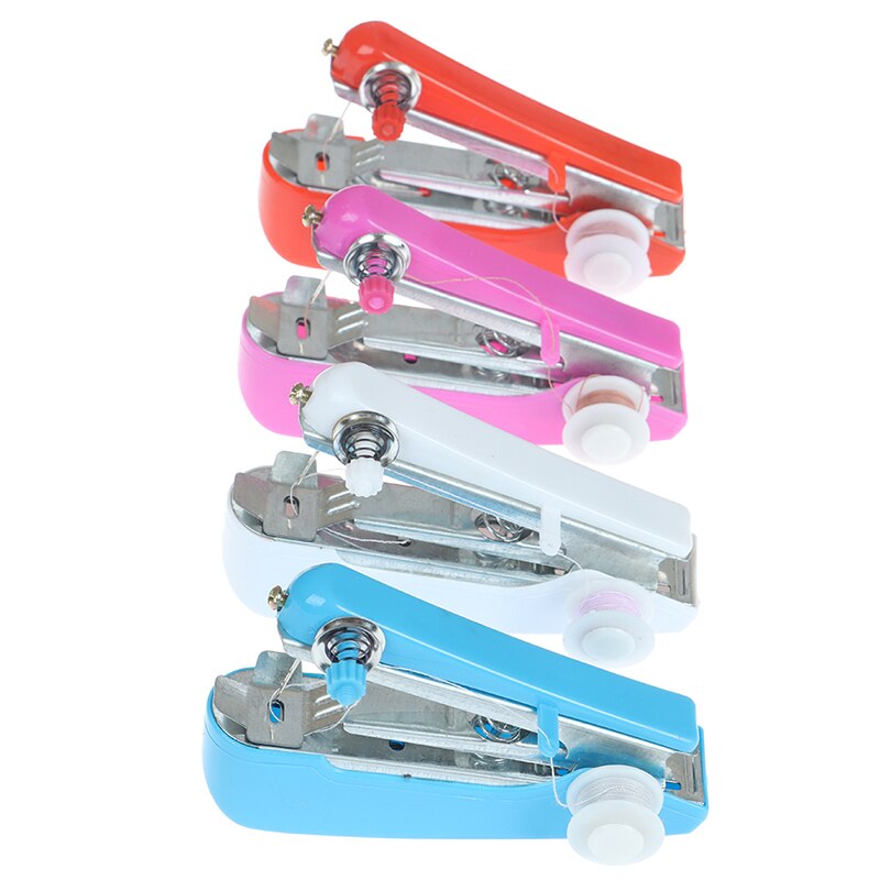1 Pcs Portable Mini Manual Sewing Machine Simple Operation Sewing Needlework Tools