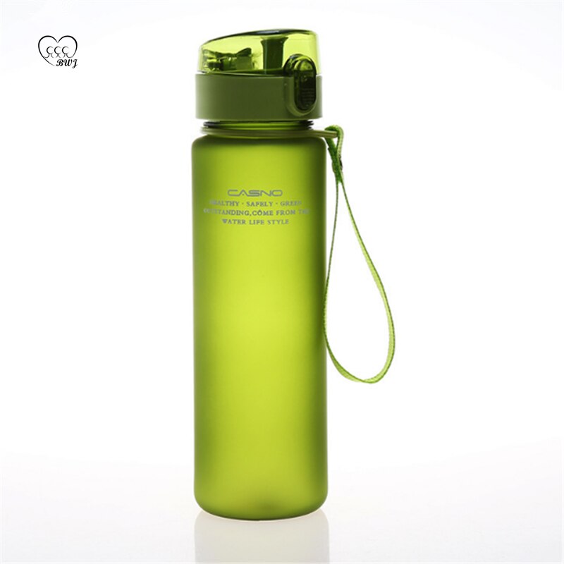 560ml sportwaterflessen vierkant anti-lek mat waterfles keukenaccessoires fles voor water shaker koffiemok .9z