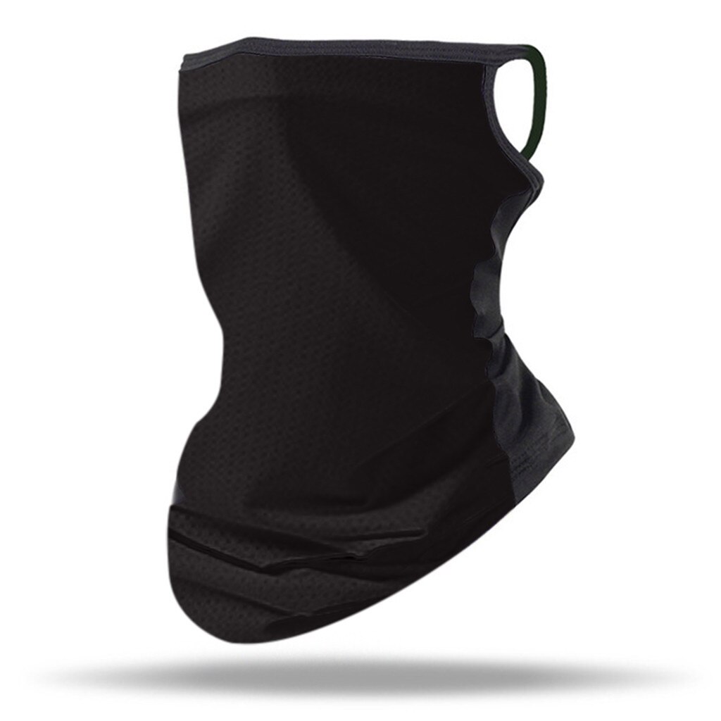 Pañuelo calentador para el cuello y la cara Unisex, Bandana Rave, para el cuello polaina, gorro de tubo para hombre y mujer, pañuelo para la cara, cubierta para la cara, 25 #: Black 