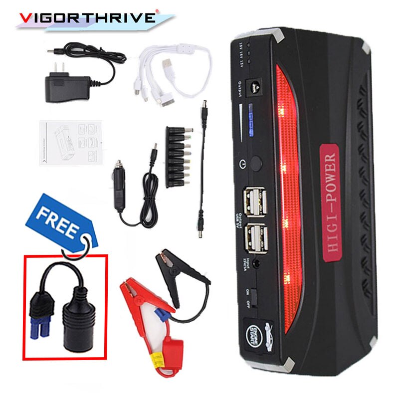Power bank booster For Petrol Car Portable Car jump starter 12V