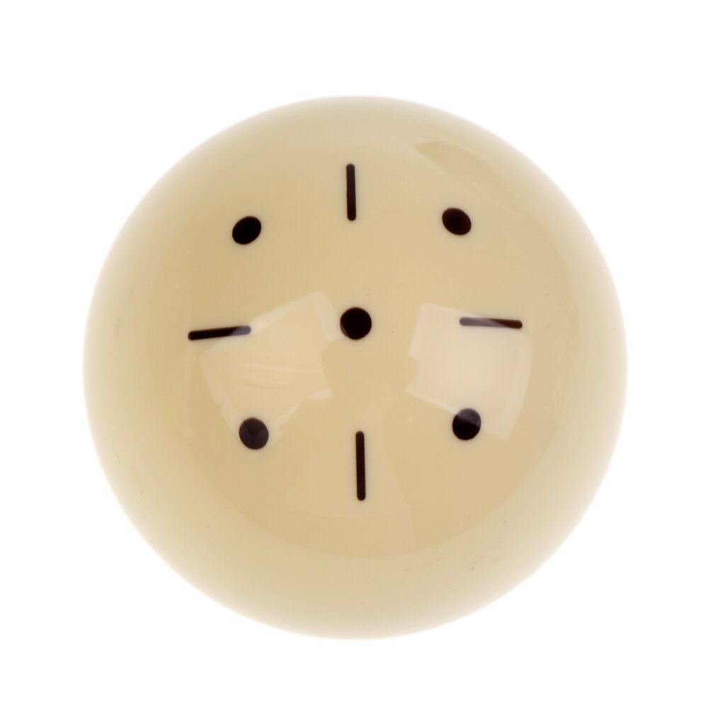 Boule de billard blanche balle Point noir pour pratiquer jeux de billard