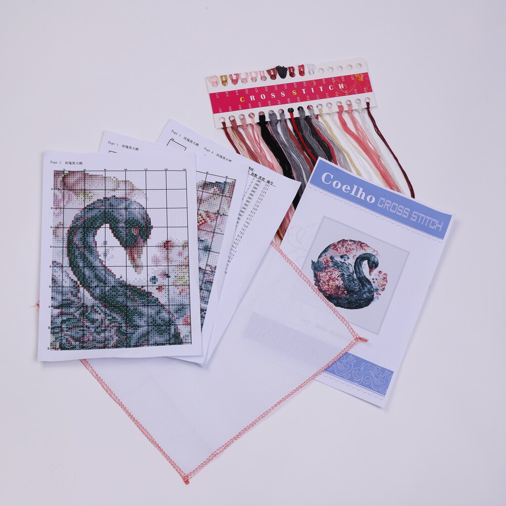 Alfabet læring tabel mønstre tælles korssting 11ct 14ct diy kinesiske korssting kits broderi håndarbejde sæt
