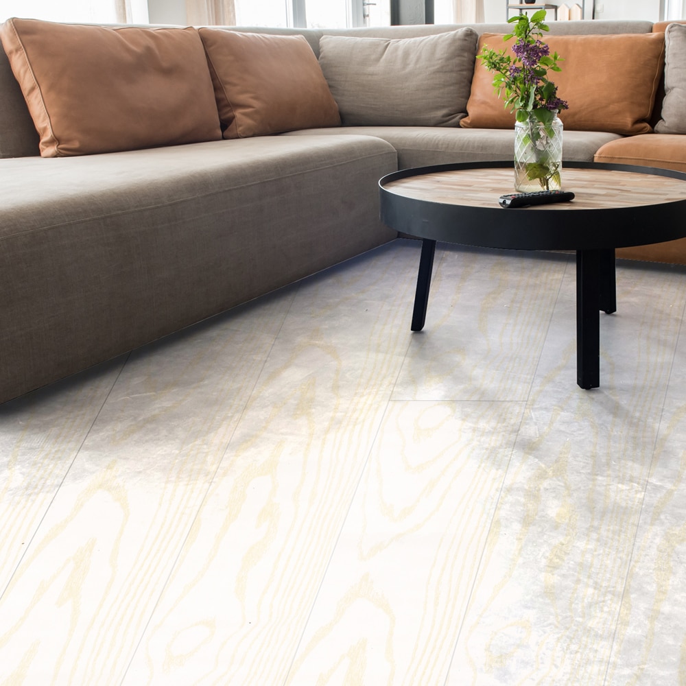 Funlife® 20x300cm Golden Wood Floor Sticker PVC Waterproof Wall Sticker for Bedroom Bathroom Kitchen Furniture Home Decor