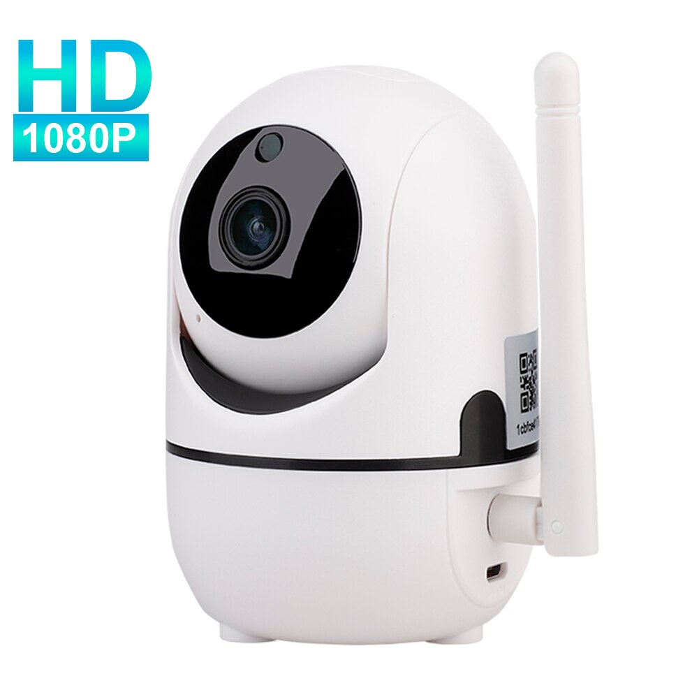 1080p sky ip kamera trådløs baby monitor hjemme sikkerhed overvågning kamera auto tracking netværk wifi kamera cctv kamera: Au stik