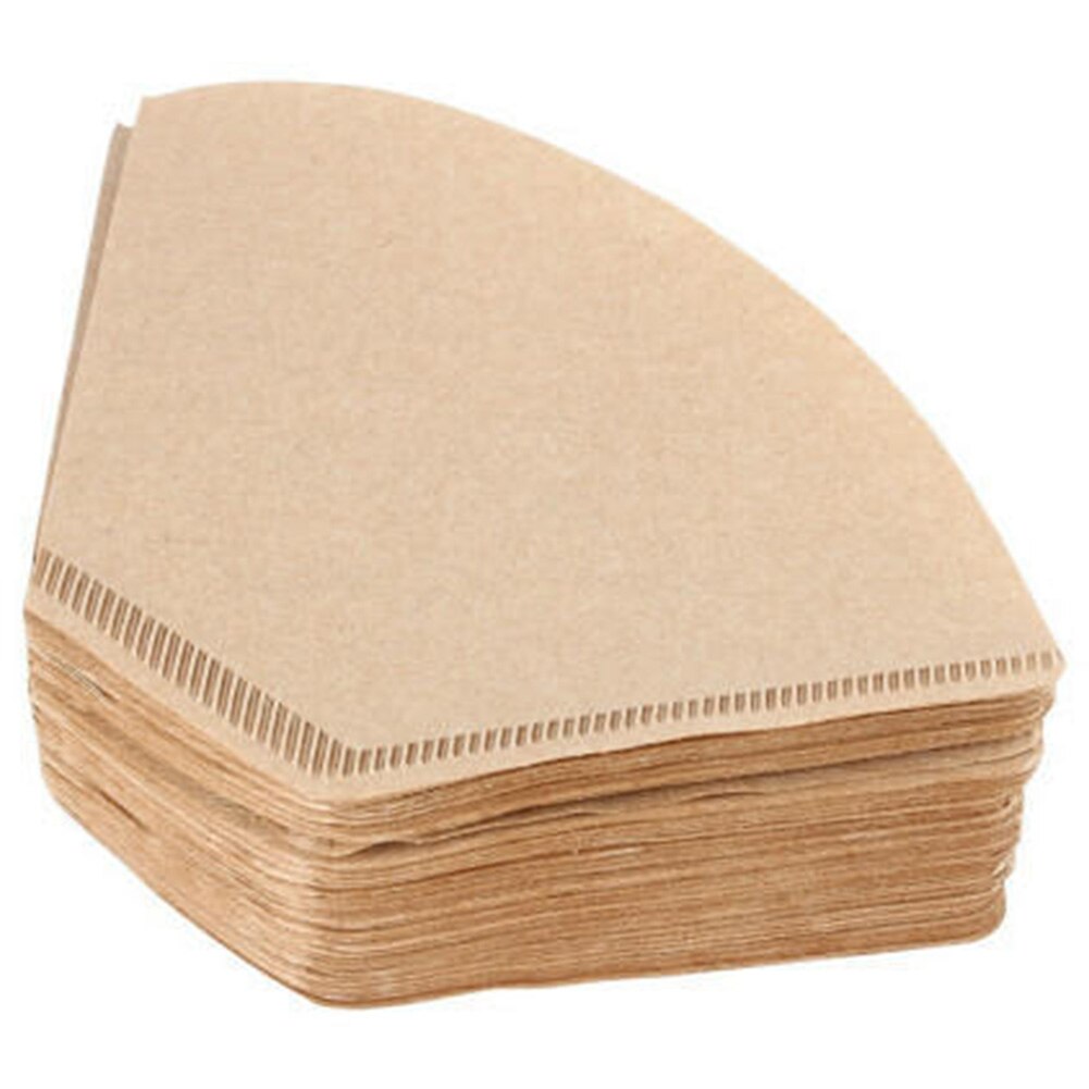 100 Uds filtro para máquina de café americano espesor uniforme duradero Sector seguro para la salud ligero pequeño