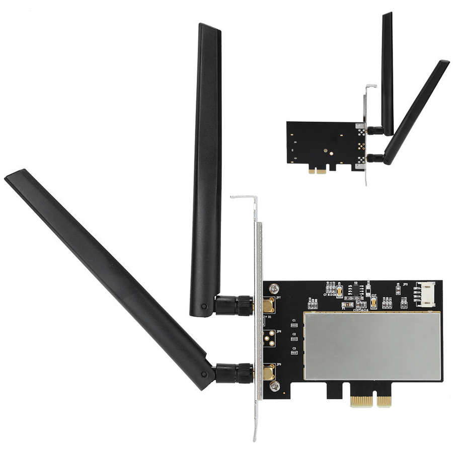 Adapter PCI-E Wireless Card WiFi with 2 Antennas Computer Accessories BCM94360CS2