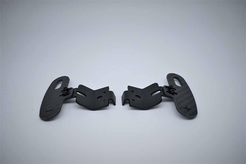 For thrustmaster  t300rs/ gt/gte  t300 599 ts- stk racerbilspill mod ratt karbonfiber paddle shifter adapter: Kort åre