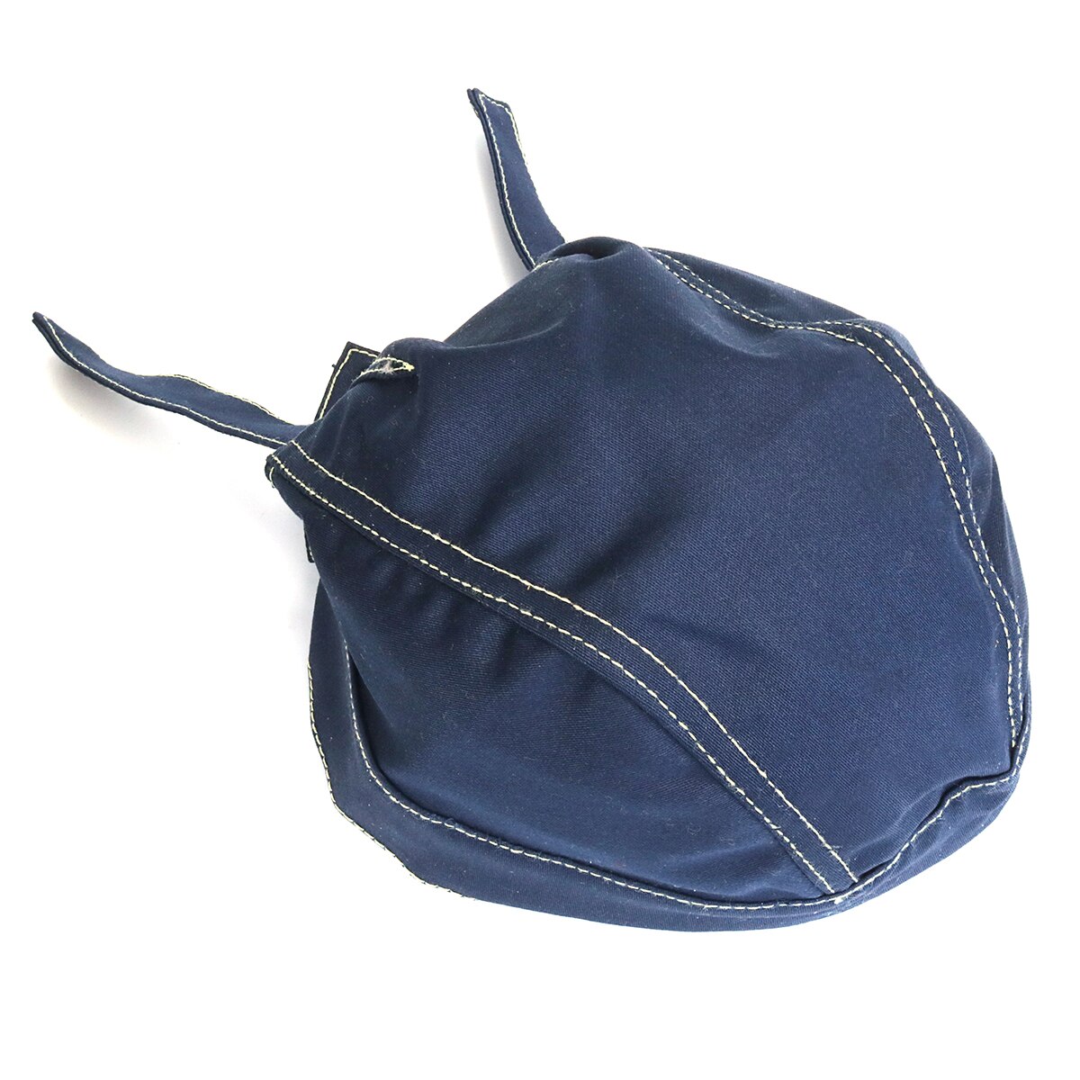 Coton pratique soudure casquette soudeurs protection chapeau couverture chapeau écharpe porter ignifuge sécurité soudage casque