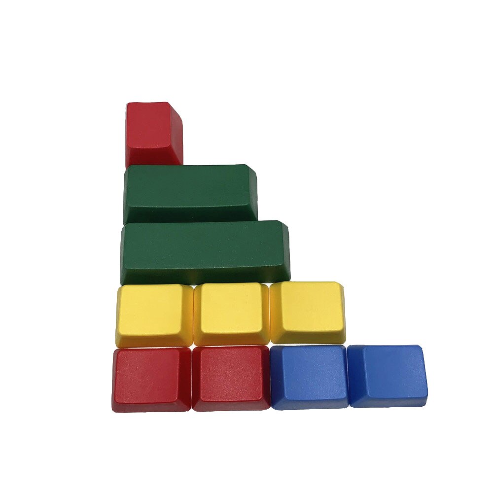 10 Keys OEM Profile PBT Keycaps for Mechanical Keyboard Mx Switches Personality Top/side Engraving Key Cap Large Key Area