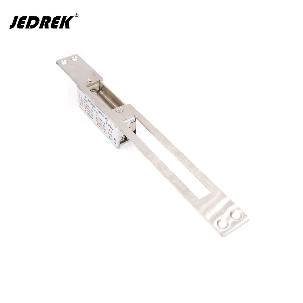 Long panel Dual port Electric Strike door lock Cathode lock NO/NC Fail Safe Fail Secure