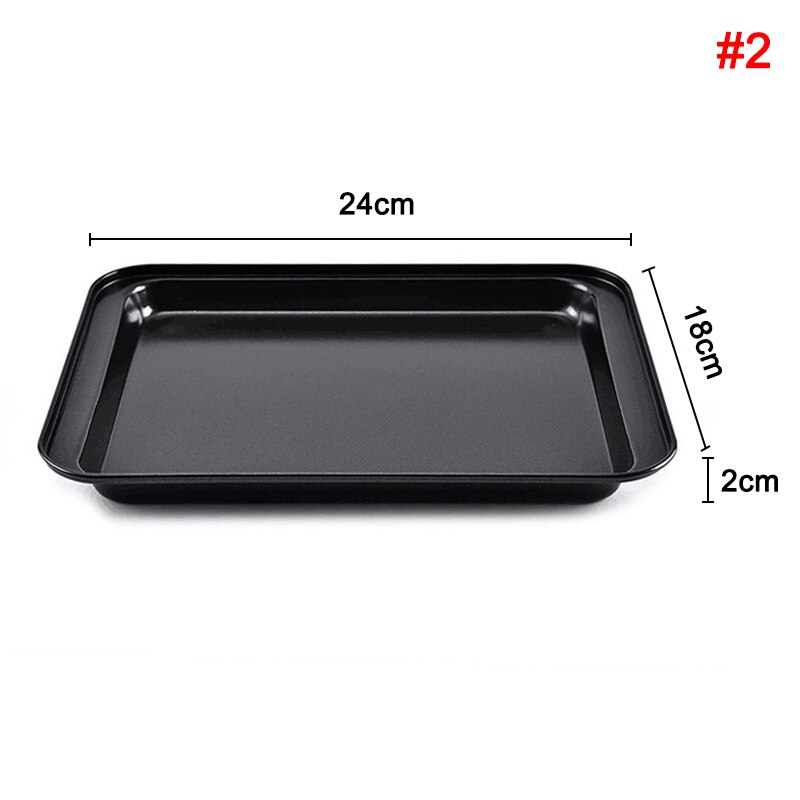 Bakplåtar för ugn nonstick kakplåt bakplåt stor kraftig rostfri giftfri hfing: 2
