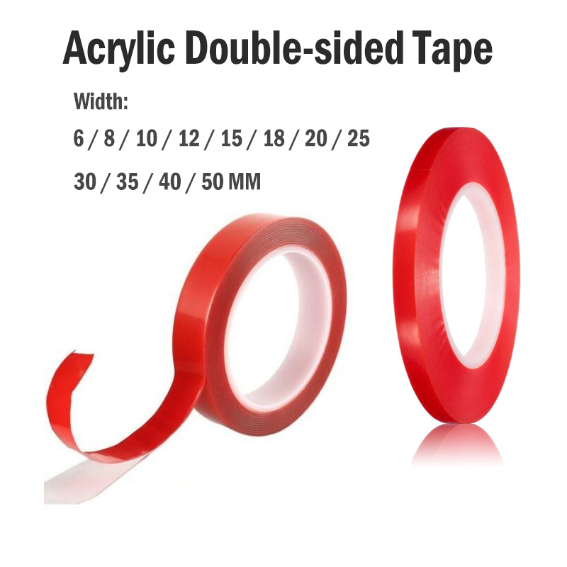 Waterproof Double Sided Clear Transparent Acrylic Two Faced Foam 3m Multi Side Double-sided Thick Adhesive Tape