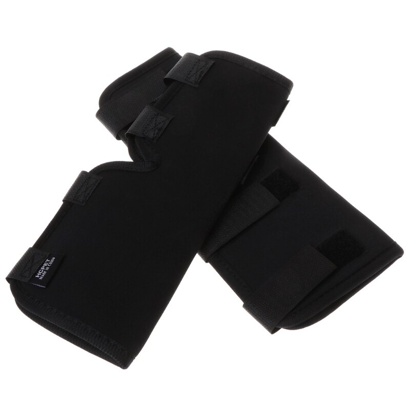 1 Paar Zwarte Benen Brace Hond Knie Spronggewricht Protector Honden Pad Therapeutische Ondersteuning Schokbestendig Outdoor Training Beschermen 4 Size
