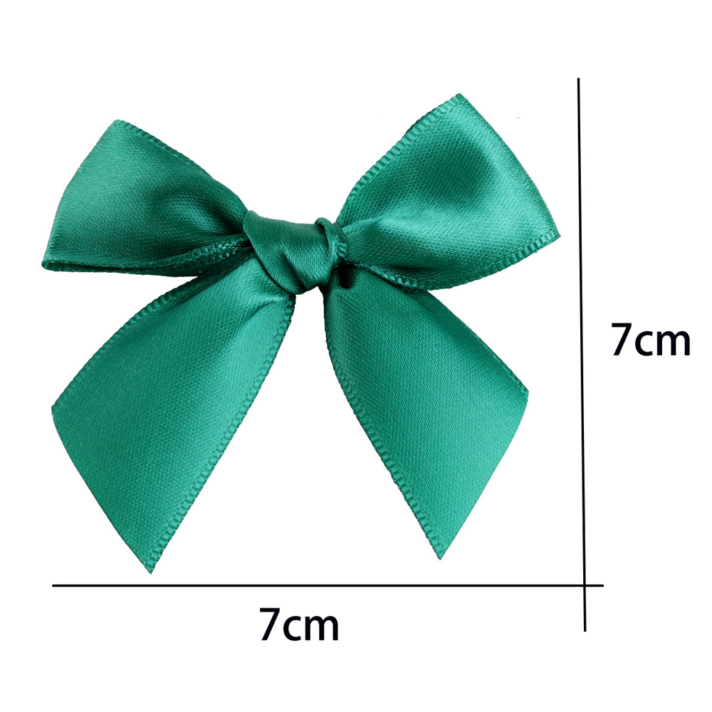 20/50 Uds. Lazos de cinta coloridos, cinta de satén de poliéster, lazo, sombreros de flores, ropa, , de boda, decoración artesanal DIY