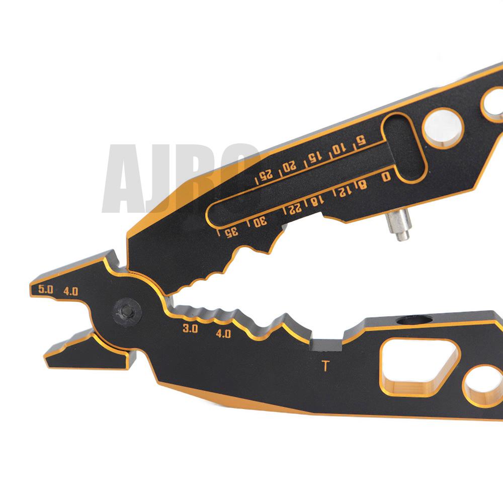 Remote control car assembly tool all-metal multi-function RC shock-absorbing tool pliers Ball nose pliers Suspension lever tool