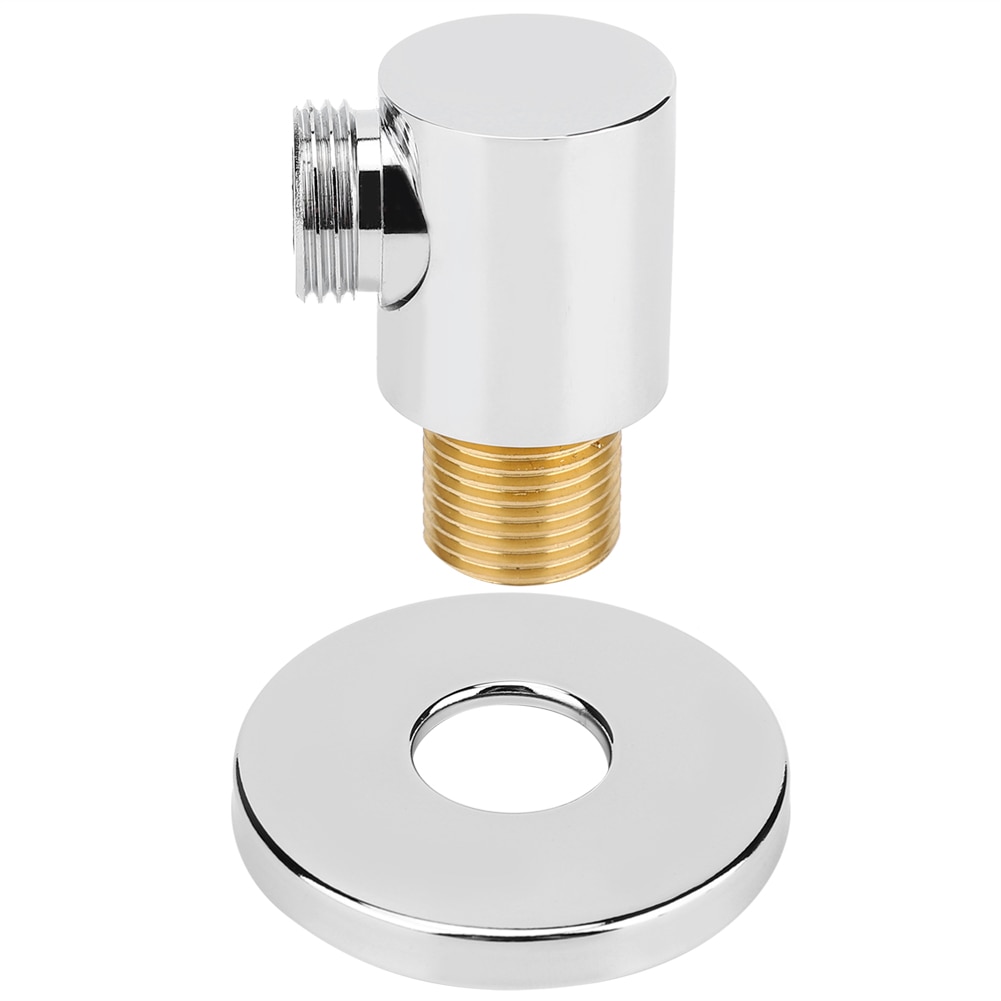 Manguera de ducha de cobre para el hogar, conector de pared, codo de pared, accesorios de baño, G1/2in para inodoro, bidé, alcachofa de Ducha