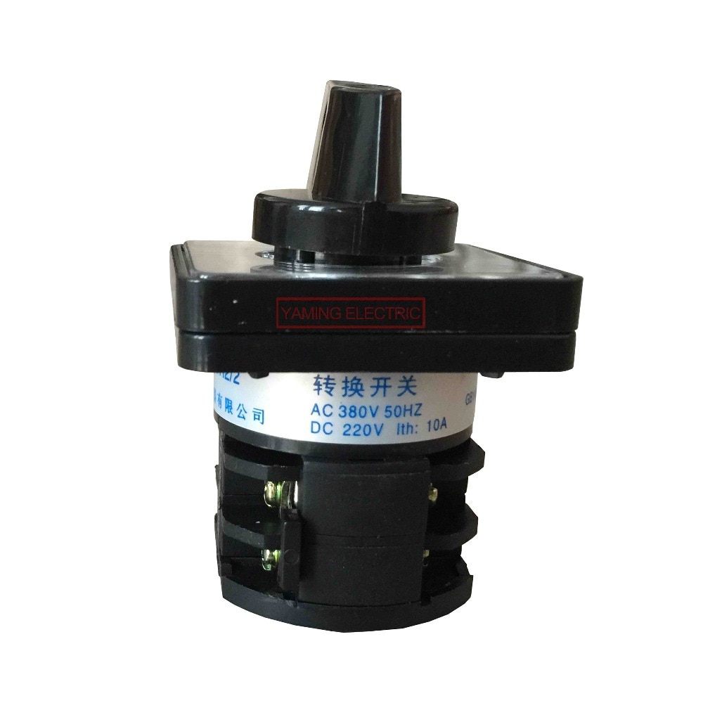 Yaming electric LW8-10YH2/2 10A 380V Universal Changeover Combination Switch Panel Mount 4 position voltage convert