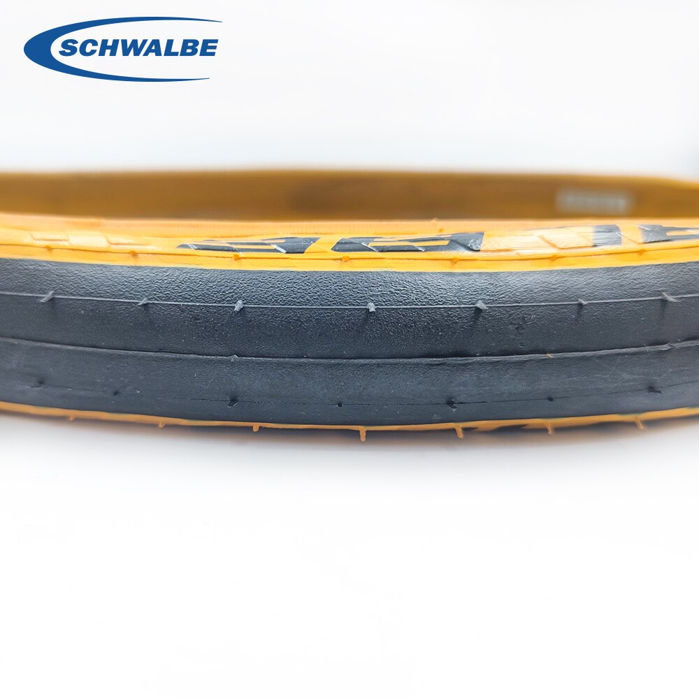 Neumáticos plegables Schwalbe KOJAK Marathon Racer ONE, 32-349, 16 pulgadas, 16x1, 1/3, ultraligeros, color amarillo, 35-349