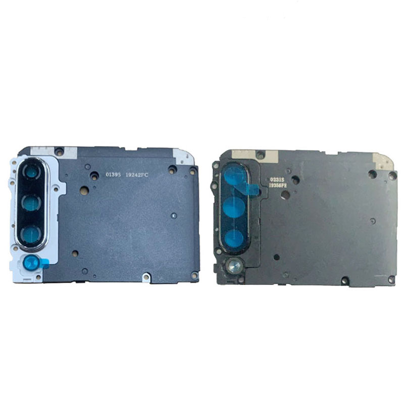 Achter Back Camera Lens Glas Met Metalen Frame Houder Voor Xiaomi Mi A3 Vervanging Reparatie Onderdelen