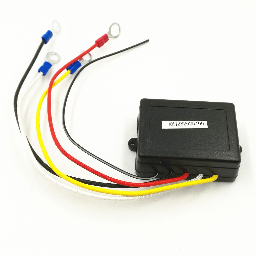 Mejor 12V 50ft cabrestante inalámbrico set de mando a distancia Kit con llave Fob para camión ATV SUV cabrestante automático (6,5)