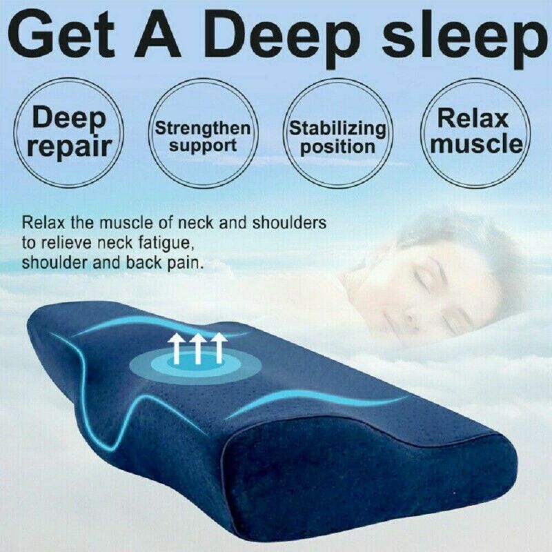 Memory Foam Pillow Contour Memory Foam Pillow Neck Back Support Orthopaedic Firm Head My Pillows Room Pillow