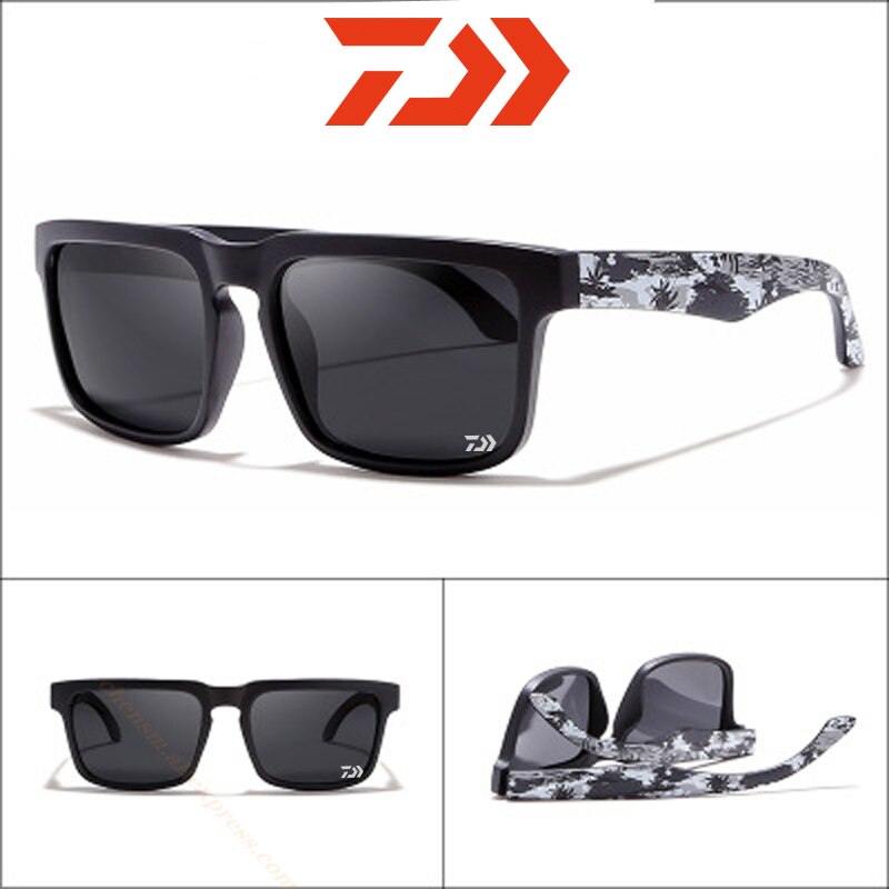 Dawa Ich bin Freien Fahren Angeln Polarisierte Sonnenbrille Männer und Frauen Sport Radfahren UV Schutz Sonnenbrille: 1