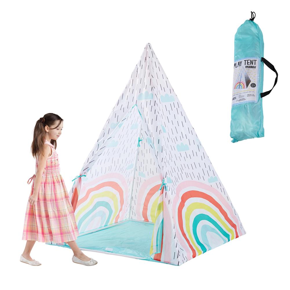 Children Bed Tent Game House Baby Home Breathable Tent Boy Girl Safe House Tunnel Outdoor Camping Baby Beach Tent: O