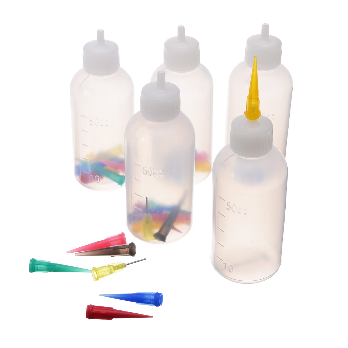 Plastic Tomato Sauce Salad Dressing Juice Vinegar Press Bottle Set Squeeze Condiment Seasoning Bottle Kitchen Sauce Oil Bottle