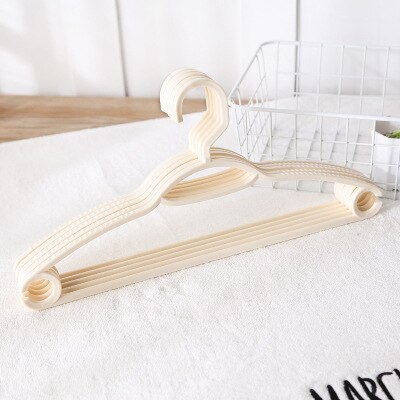5pcs/lot Adult Plastic Hanger Laundry Hanger Clothing Drying Racks Storage Baby Children Coat Trousers Closet Hanging Organizer: 3