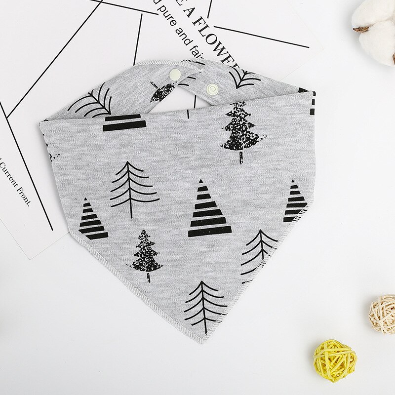 Baby Lätzchen Dreieck Doppel Baumwolle Lätzchen Karikatur drucken Speichel Handtuch Baby Jungen Mädchen Fütterung Schürze Baumwolle Bandana Lätzchen