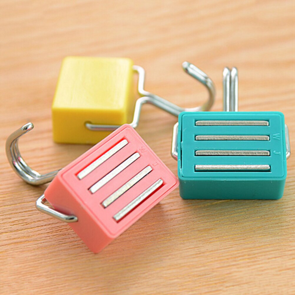 1PC Super Suction Magnetic Hooks To Hang Free Microwave Refrigerator Trace Nail Wall storage hook