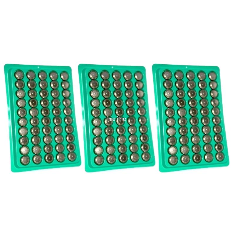 50/100/150Pcs LR44 AG13 140mAh Cell-münze Uhr Batterie L1154 357 SR44 1,5 Alkaline taste Batterien Geeignet Für Uhr B85B: Black