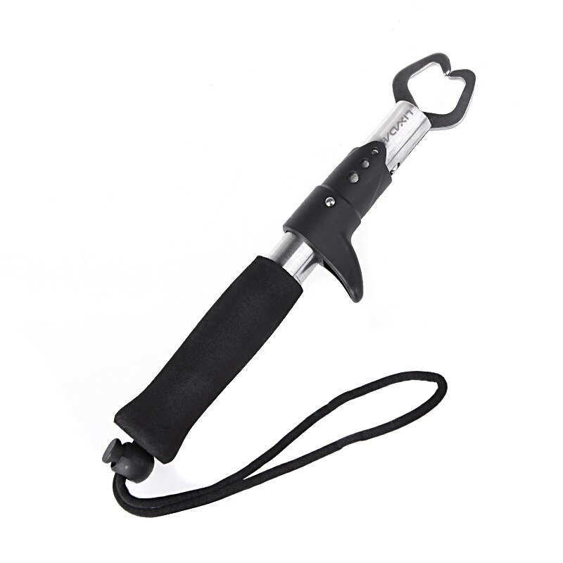 Lixada Portable Stainless Steel Fish Lip Gripper Grabber Fishing Tools Fishing Pliers accessories Fish Pliers for Pesca