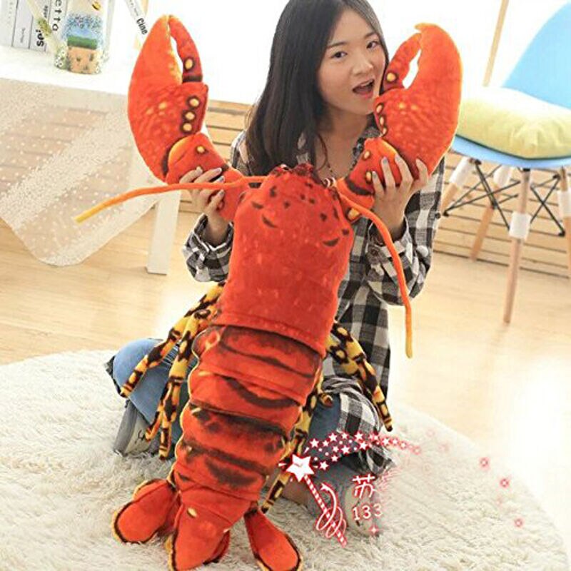 Kreeft Knuffel Pop Zacht Kussen 110Cm Big Giant Grote Knuffels Speelgoed Voor Kinderen Rest