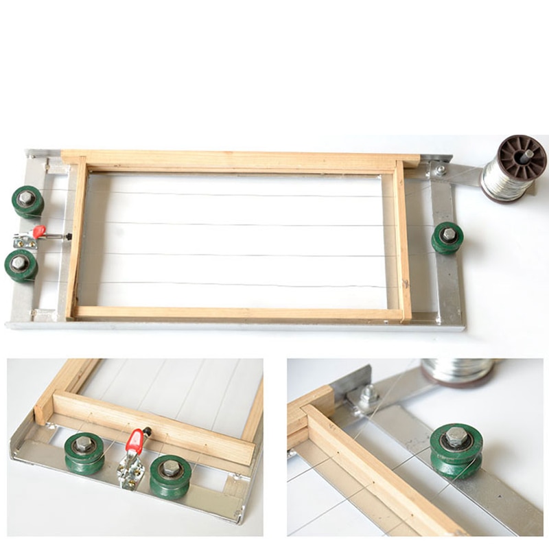 Easy Operation Beehive Frame Wire Assemble Tool Langstroth Dadant Beehive Frame Wiring Board Assemble Frame Wire Easily