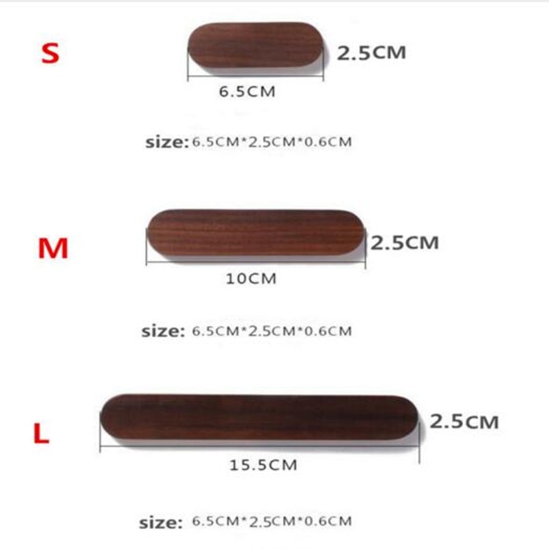 Solid wood key holder Wall hanging Wood wall hanging Car keys Multifunctional suction magnetism Walnut Beech