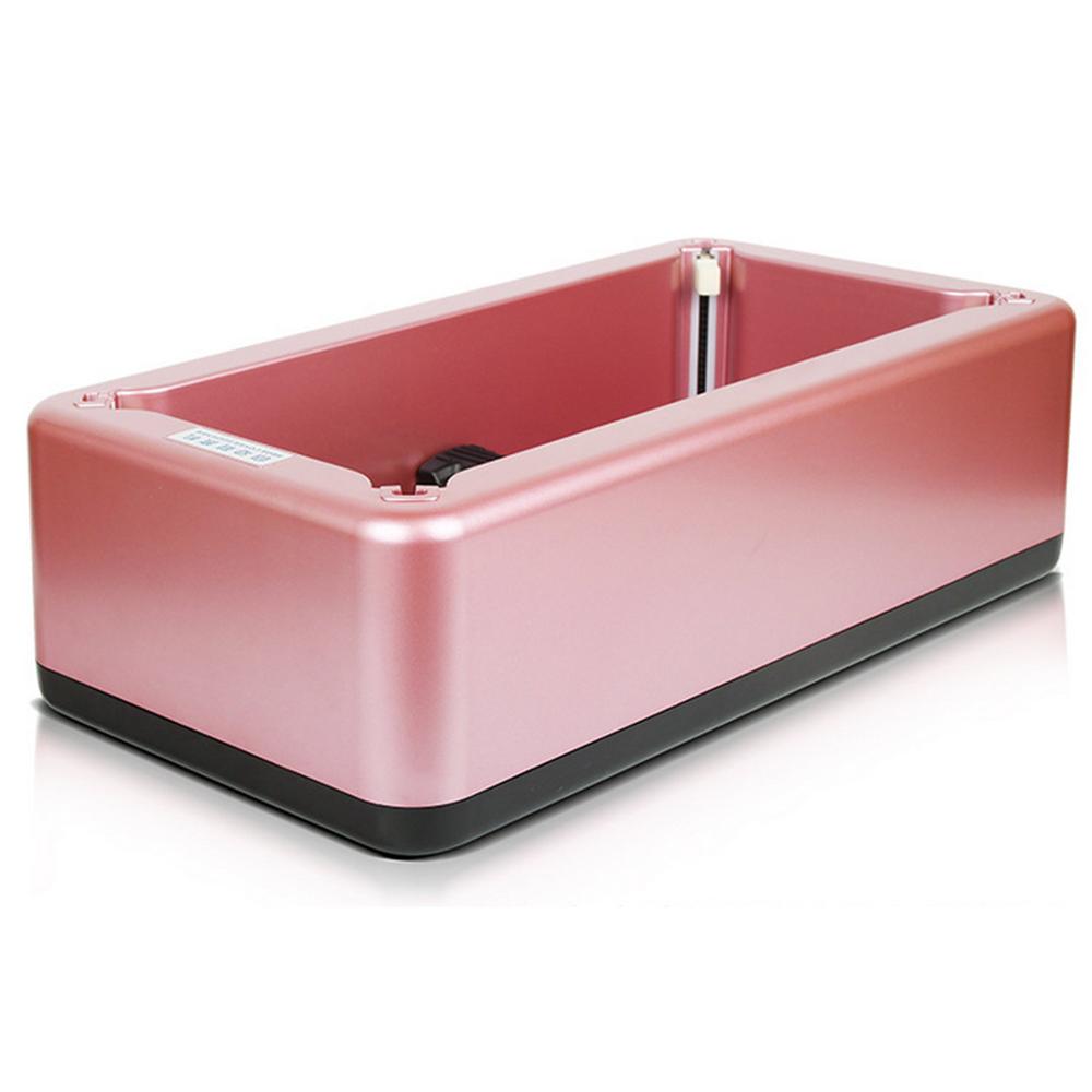 Distributore automatico di copriscarpe copriscarpe automatico macchina casa ufficio macchina per film monouso impostato di scarpe nuove: rosa
