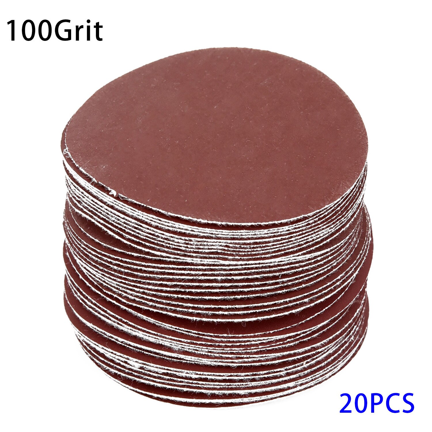 20X 3 75mm Sander Sanding Discs 40-3000 Mixed Grit Pads Hook & Loop Sandpaper